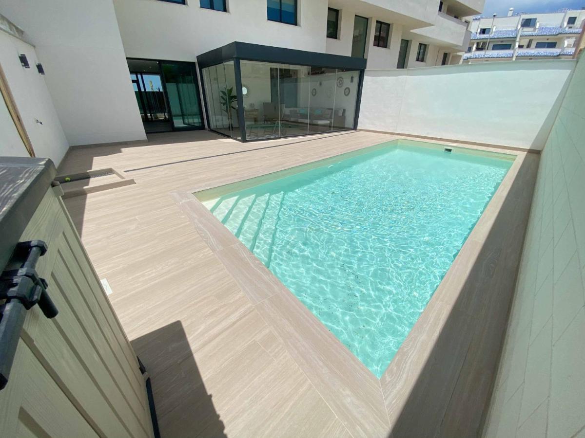 Tarifa Cozy House - Private Pool - Wifi - Modern Apartment Bagian luar foto