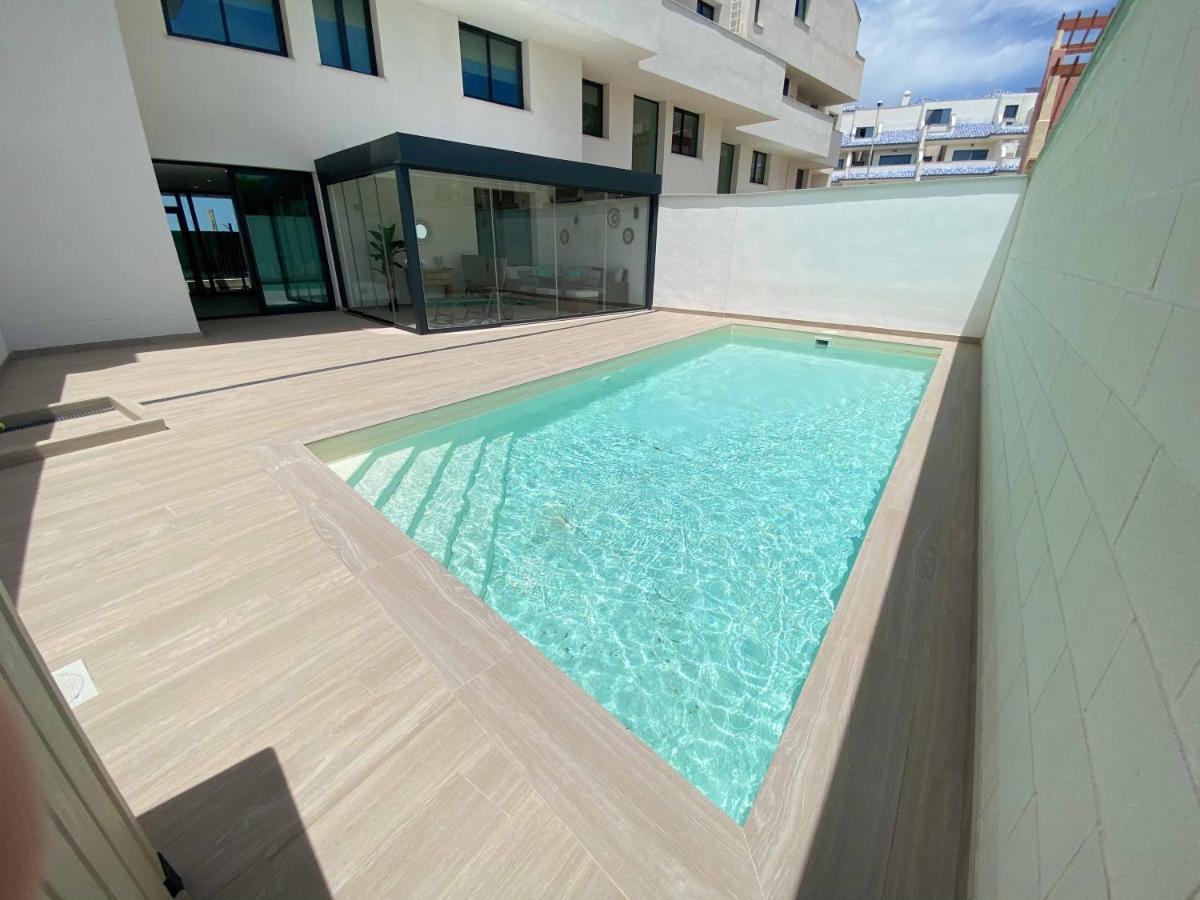 Tarifa Cozy House - Private Pool - Wifi - Modern Apartment Bagian luar foto